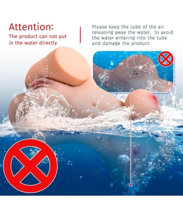 XISE WENDY SUCKING TORSO FEMENINO CON VIBRACION Y CONTROL REMOTO 6 KG