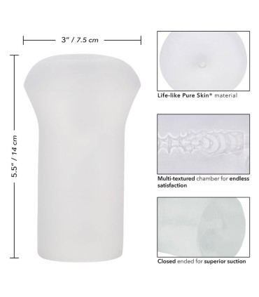 CALEXOTICS MASTURBADOR BOUNDLESS STROKER TRANSPARENTE