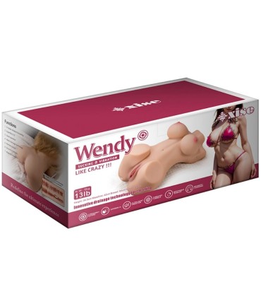 XISE WENDY SUCKING TORSO FEMENINO CON VIBRACION Y CONTROL REMOTO 6 KG
