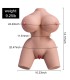 XISE FRIEDA TORSO REALISTICO FEMENINO CON VIBRACION 36 CM