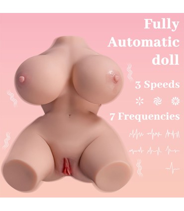 XISE FRIEDA TORSO REALISTICO FEMENINO CON VIBRACION 36 CM