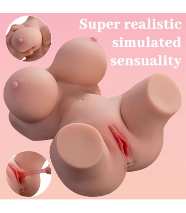 XISE FRIEDA TORSO REALISTICO FEMENINO CON VIBRACION 36 CM