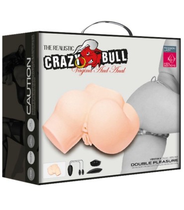CRAZY BULL TRASERO CON VAGINA Y ANO REALISTICOS Y VIBRACION