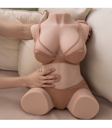 XISE DANIA THRUSTING TORSO REALISTICO CON VIBRACION FEMENINO 52 CM