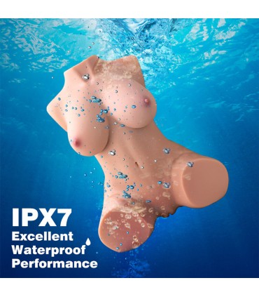 XISE DANIA THRUSTING TORSO REALISTICO CON VIBRACION FEMENINO 52 CM