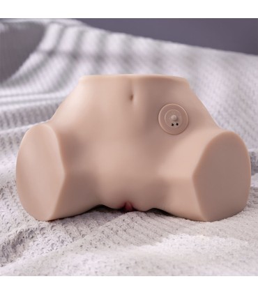 XISE FENNIE SHAKING MASTURBADOR VAGINA Y ANO REALISTICO MULTIPOSICION CON VIBRACION