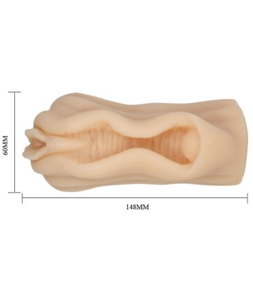 BAILE MINI MASTURBADOR MASCULINO DISENO LABIOS VAGINA