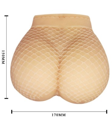 BAILE VAGINA Y ANO REALISTICOS CON MALLA