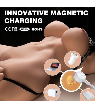 XISE MURIEL TORSO REALISTICO FEMENINO CON THRUSTING 55 CM