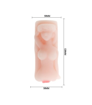 BAILE MINI MASTURBADOR MASCULINO TORSO MUJER TEMPTATION PASSION