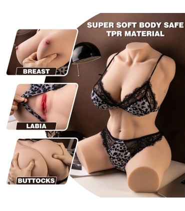 XISE MURIEL TORSO REALISTICO FEMENINO CON THRUSTING 55 CM