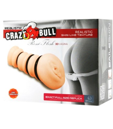 CRAZY BULL MASTURBADOR CON ANILLOS MODELO VAGINA 2