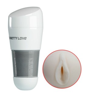 PRETTY LOVE KITTY MASTURBADOR BLANCO VAGINA