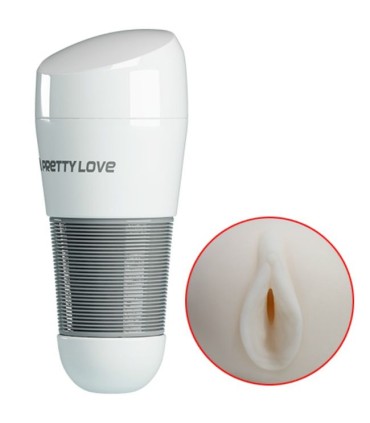 PRETTY LOVE KITTY MASTURBADOR BLANCO VAGINA