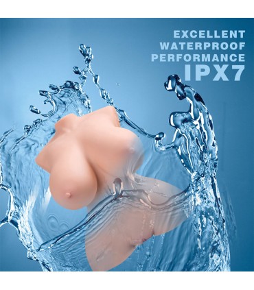 XISE TINY THRUSTING TORSO REALISTICO CON VIBRACION FEMENINO 40 CM