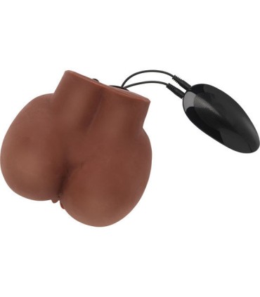ACT BIG ASS MASTURBADOR REALISTA CON VIBRADOR MARRON