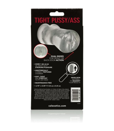 CALEXOTICS STROKE IT MASTURBADOR VAGINA ANO TRASLUCIDO