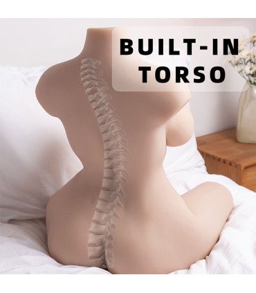XISE TIDY TORSO REALISTICO FEMENINO CON THRUSTING 71 CM