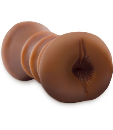 FETISH FANTASY EXTREME MASTURBADOR REALISTICO DOBLE ENTRADA VAGINA ANO MARRON