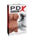 PDX PLUS TORSO MASTURBADOR FEMENINO DOBLE ENTRADA CARAMELO