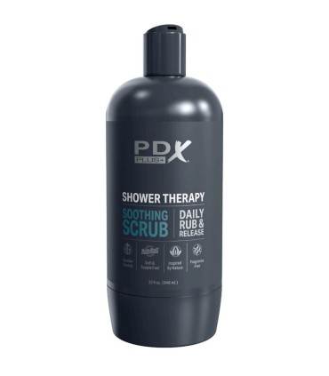 PDX PLUS MASTURBADOR STROKER DISENO DISCRETO DE BOTE CHAMPU SOOTHING SCRUB