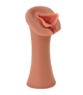 FETISH FANTASY EXTREME MASTURBADOR MASCULINO SILICONA LUSCIOUS LIPS CARAMELO