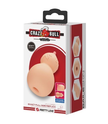 CRAZY BULL CALABASH MASTUBADOR EN FORMA DE PECHO