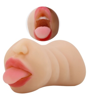 CRAZY BULL SARAH MASTUBADOR EN FORMA DE VAGINA DOBLE ENTRADA