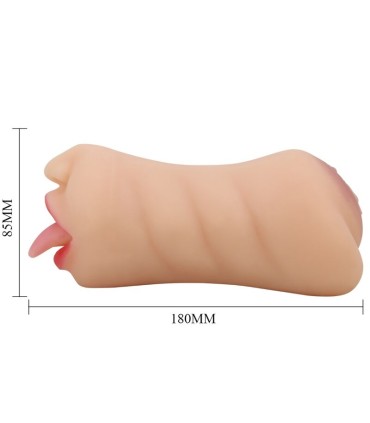 CRAZY BULL SARAH MASTUBADOR EN FORMA DE VAGINA DOBLE ENTRADA