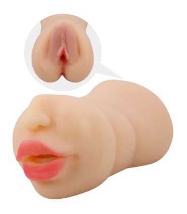 CRAZY BULL ZOEY MASTUBADOR EN FORMA DE VAGINA DOBLE ENTRADA