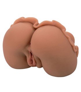 CALEXOTICS THE HOMECOMING QUEEN DOBLE MASTURBADOR REALISTICO CARAMELO