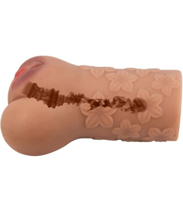 CRAZY BULL SCARLET VAGINA Y ANO DISENO CON FLORES NATURAL