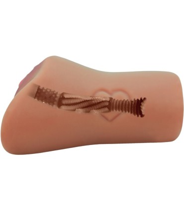 CRAZY BULL SCARLET VAGINA Y ANO DISENO CON UN CORAZON NATURAL