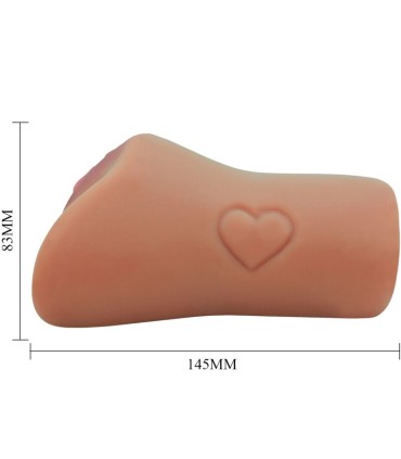 CRAZY BULL SCARLET VAGINA Y ANO DISENO CON UN CORAZON NATURAL