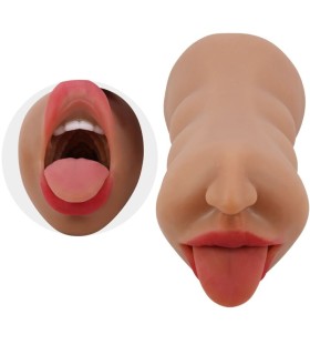 CRAZY BULL SARAH MASTURBADOR DOBLE BOCA VAGINA NATURAL