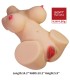 CRAZY BULL EMMA TORSO FEMENINO REALISTA VAGINA Y ANAL 48 KG