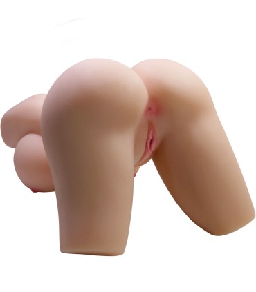 CRAZY BULL LILY TORSO FEMENINO REALISTA VAGINA Y ANAL 4 KG