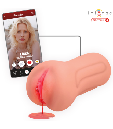 INTENSE FIRST TIME ERIKA VAGINA VIRGEN CON HIMEN Y SANGRADO