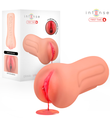 INTENSE FIRST TIME ERIKA VAGINA VIRGEN CON HIMEN Y SANGRADO