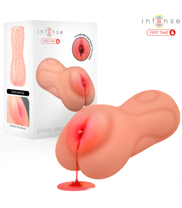 INTENSE FIRST TIME SOPHIE VAGINA VIRGEN CON HIMEN Y SANGRADO