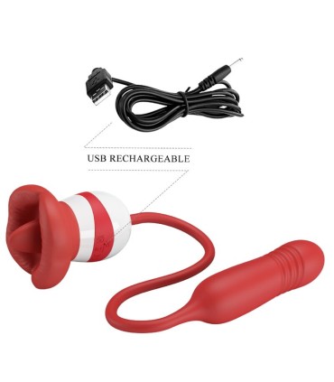 PRETTY LOVE ASHLYNN MASTURBADOR BOCA ROJO