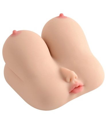 XISE JALOME MASTURBADOR 3 EN 1 VAGINA BOCA Y PECHO