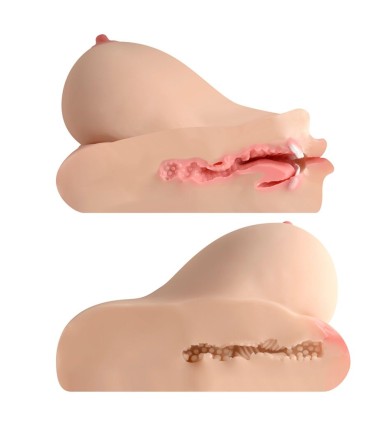 XISE JALOME MASTURBADOR 3 EN 1 VAGINA BOCA Y PECHO