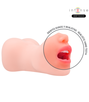 INTENSE DEEP TOUCH RILEY MASTURBADOR DOBLE BOCA VAGINA
