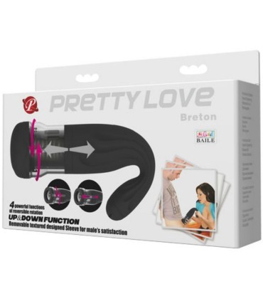 PRETTY LOVE MALE MASTURBADOR MULTIFUNCION BRETON