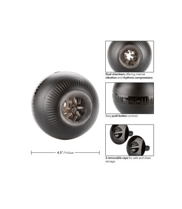 CALEXOTICS OPTIMUM POWER MASTURBADOR MASCULINO CON VIBRACION