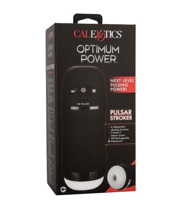 CALEXOTICS OPTIMUM POWER MASTURBADOR CON VIBRACION Y SUCCIONADOR