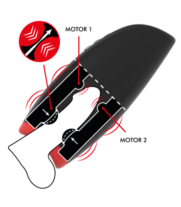 JAMYJOB NOVAX MASTURBADOR CON VIBRACION Y COMPRESION