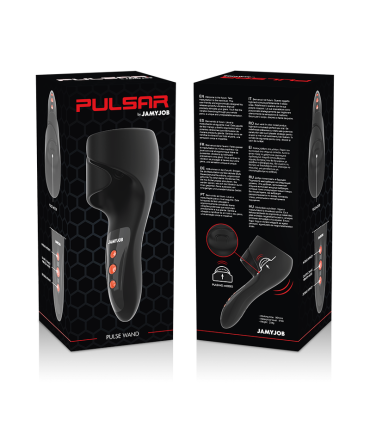 JAMYJOB PULSAR MASTURBADOR VIBRADOR AJUSTABLE CON GOLPETEO EN GLANDE