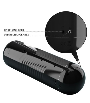 PRETTY LOVE MASTURBADOR RECARGABLE MULTIFUNCION LORELEI